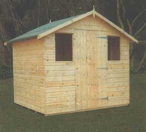 image: Special Apex | Special Apex has the door and windows set in the gable section sizes start from 6 x 4