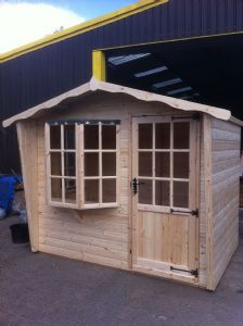 image: Sandiacre Bay Chalet | Large Bay window and raked front size start from 7 x 5