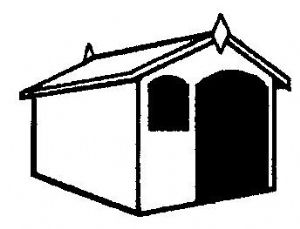 image: Top Dog Kennel | If your garden is secure or you have a good dog he will have the freedom to roam