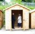 image: 2.44m ( 8' ) width | Site Cabin / Heavy Duty Workshop 3 x 2 timbers through out. Extremely Robust  18 inch Hinges 3 x 2 floor joist and roofing structure Tongue and groove floor and roof